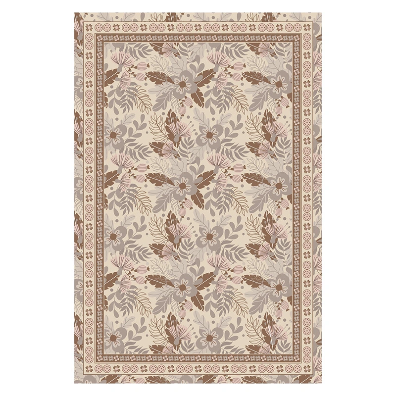 Blommie's Buitenkleed Bruin/Bloem - 180x270 cm