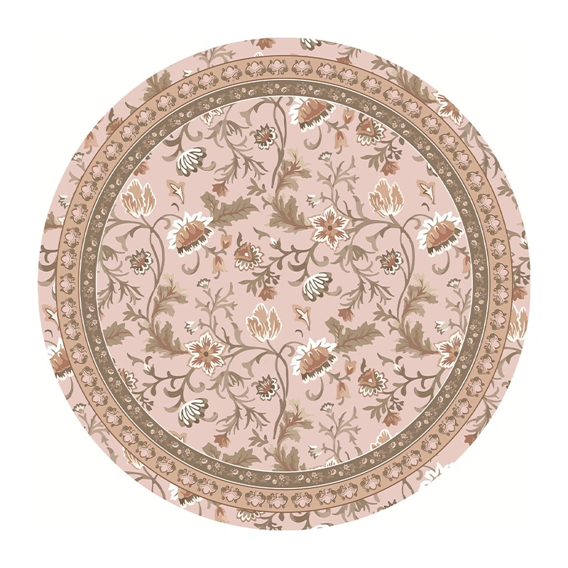 Blommie's Buitenkleed Roze/Bloem - Ø180 cm