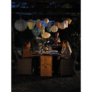 Lumiz Solar Lampion Bulb 16 - Ikat - Groen - afbeelding 4