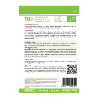 Buzzy® Bio Knip & Eet Salademengsel pikant - afbeelding 2