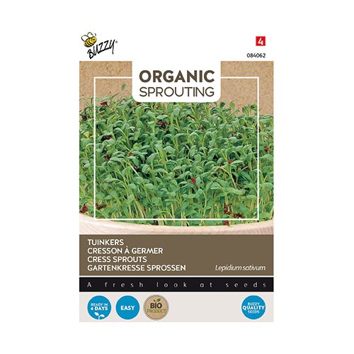Buzzy® Organic Sprouting Tuinkers  (BIO) - afbeelding 1