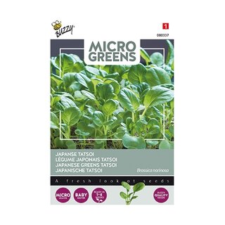 Buzzy® Microgreens, Tatsoi - afbeelding 1