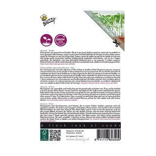 Buzzy® Microgreens, Mizuna Green - afbeelding 2