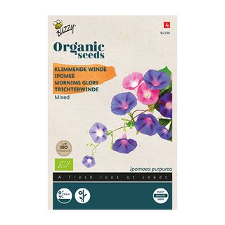 Buzzy® Organic Ipomoea, Klimmende Winde gemengd  (BIO) - afbeelding 1