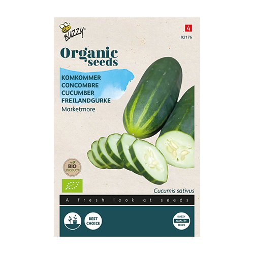 Buzzy® Organic Komkommer Marketmore  (BIO) - afbeelding 1