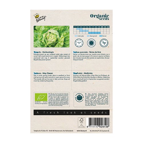 Buzzy® Organic Kropsla Meikoningin  (BIO) - afbeelding 2