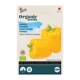 Buzzy® Organic Paprika Yellow California Wonder (BIO) - afbeelding 1