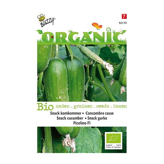 Buzzy® Organic Snackkomkommer Picolino F1 (BIO) - afbeelding 1