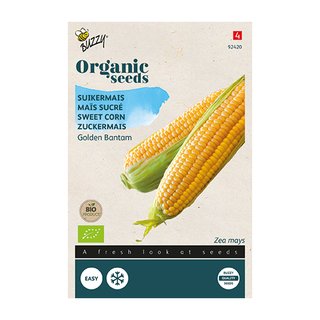 Buzzy® Organic Suikermais Golden Bantam  (BIO) - afbeelding 1