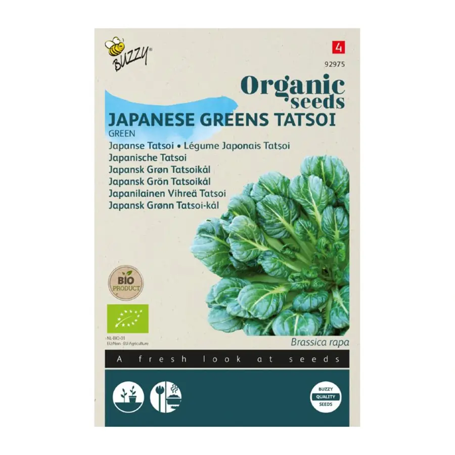 Buzzy® Organic Tatsoi (BIO) - afbeelding 1