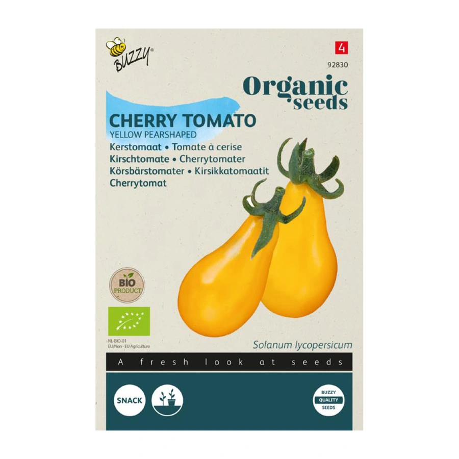 Buzzy® Organic Tomaat Yellow Pearshaped (BIO) - afbeelding 1