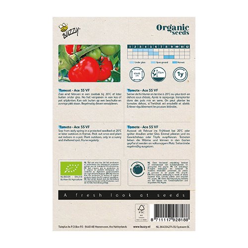 Buzzy® Organic Tomaten Ace 55 VF  (BIO) - afbeelding 2