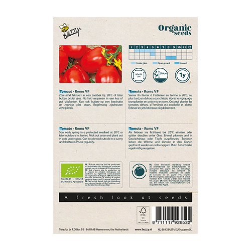 Buzzy® Organic Tomaten Roma VF (BIO) - afbeelding 2