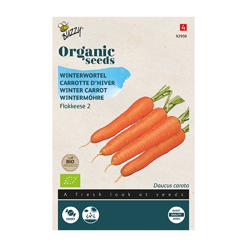 Buzzy® Organic Winterwortelen Flakkese 2 (BIO) - afbeelding 1