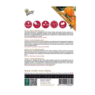 Buzzy® Pomodori, Tomaat Arancia - afbeelding 2