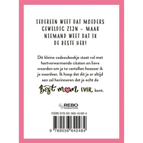 Cadeauboek - For the Best Mom Ever - afbeelding 2