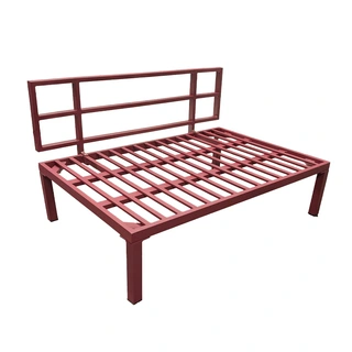 Your Own Living Cairo Pallet Bank - Burgundy - afbeelding 2