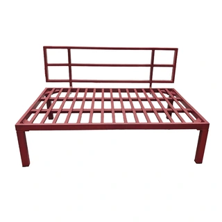 Your Own Living Cairo Pallet Bank - Burgundy - afbeelding 3