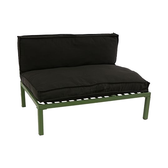 Your Own Living Cairo Pallet Bank - Olive Green - afbeelding 1