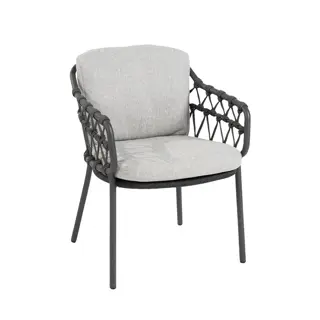 4 Seasons Outdoor Calpi Dining Tuinstoel  - Antraciet