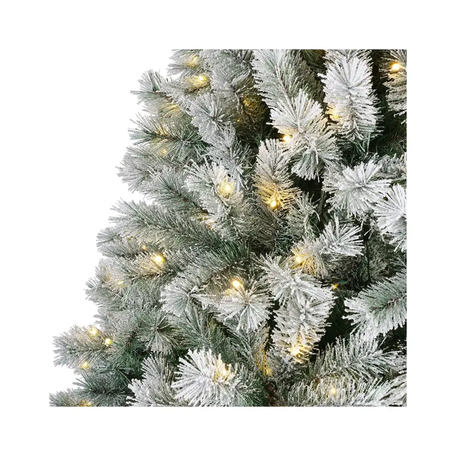 Everlands Kunstkerstboom Canada Frosted LED - 210 cm - afbeelding 3