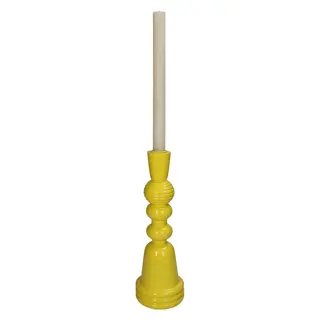 Kandelaar Stick Yellow 10x10x30 cm - afbeelding 2