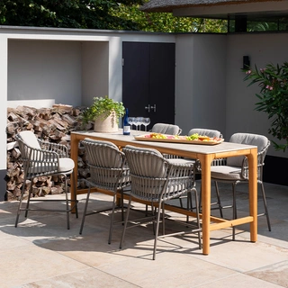 4 Seasons Outdoor Capalbio Barstoel - Terre - afbeelding 6