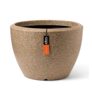Capi Bloempot Arc Granite Ø60x48 cm - Taupe