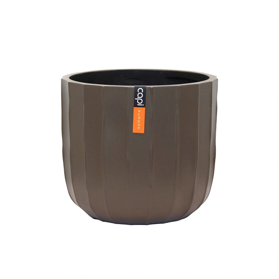 Capi Pot Bol Craft 24x21 cm - Warm Taupe