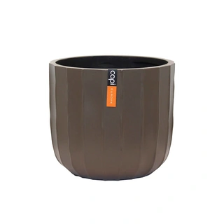 Capi Pot Bol Craft 24x21 cm - Warm Taupe