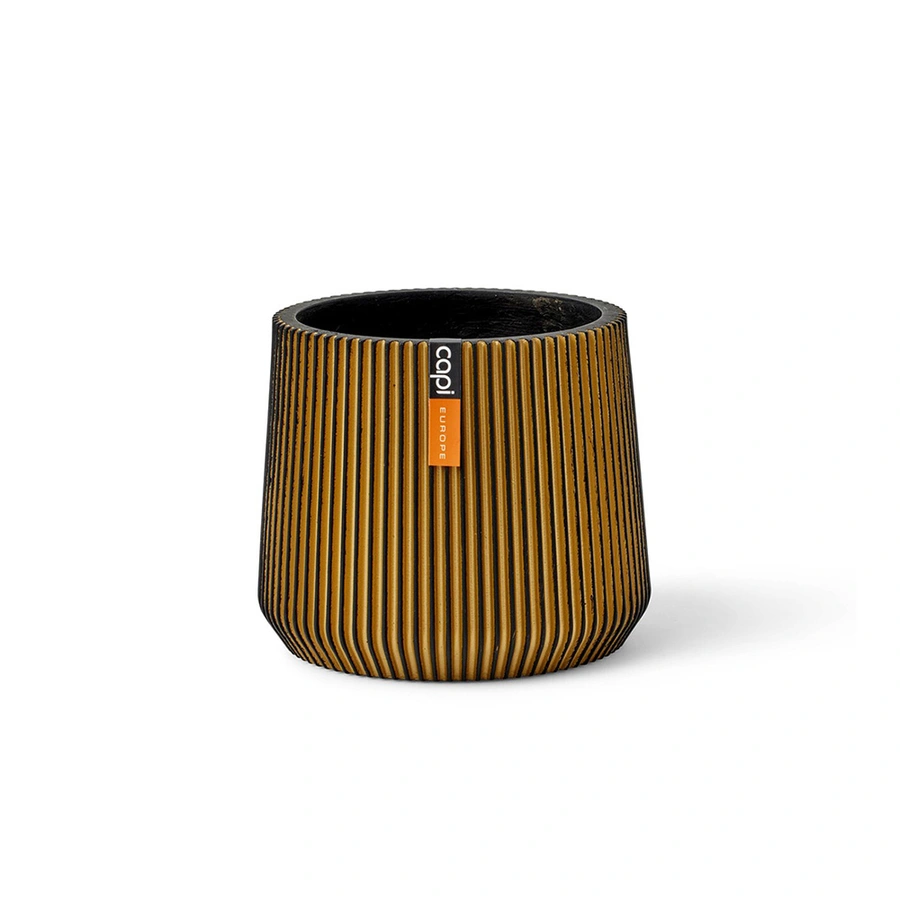 Capi Sandbag Groove 16x14 cm - Zwart Goud - afbeelding 1