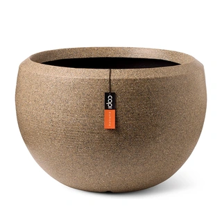 Capi Vaas Bol Arc Granite Ø67x45 cm - Taupe