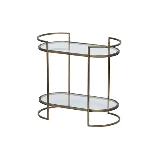 BePureHome Capital Sidetable Metaal Antique Brass - afbeelding 1