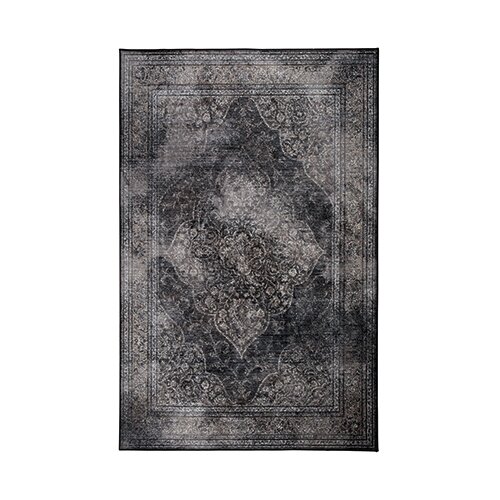 Dutchbone Vloerkleed Rugged 170x240 - Dark - afbeelding 1