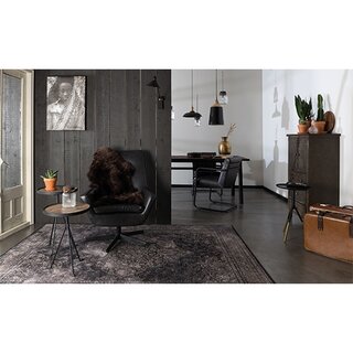 Dutchbone Vloerkleed Rugged 170x240 - Dark - afbeelding 8