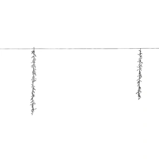 LED Cascade Clusterverlichting Klassiek warm - 7,5 m - afbeelding 2