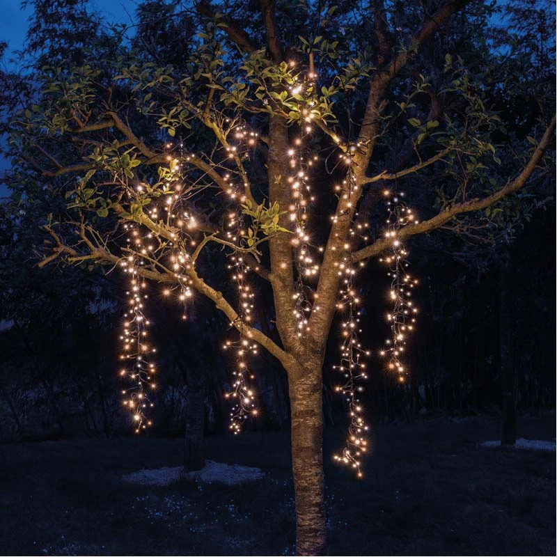 Ijspegelverlichting Cascade Cluster - Warm wit/Klassiek warm - afbeelding 3