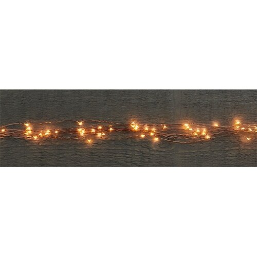 Cascade kerstverlichting 160 LED's - Koper - afbeelding 1