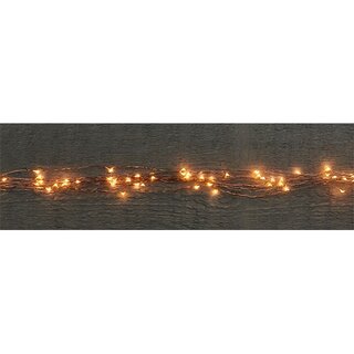 Cascade kerstverlichting 160 LED's - Koper - afbeelding 1