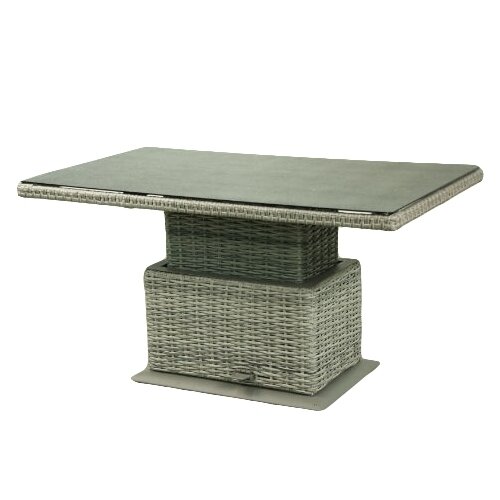 Your Own Living Caya verstelbare tuintafel - Light grey natural - afbeelding 2