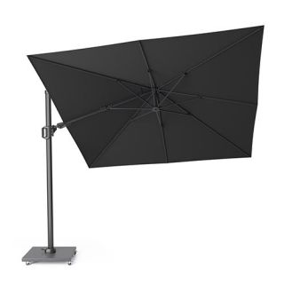 Platinum Casual Living Challenger T² Zweefparasol 3x3 - Faded Black