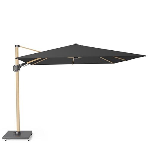 Platinum Casual Living Challenger T² Zweefparasol 3x3 Oak - Faded Black - afbeelding 2