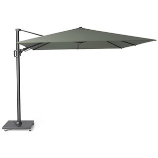 Platinum Casual Living Challenger T² Zweefparasol 3x3 - Olive - afbeelding 1