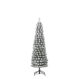 Black Box Kunstkerstboom Charlton Pilar Frosted Groen - Ø53x185 cm