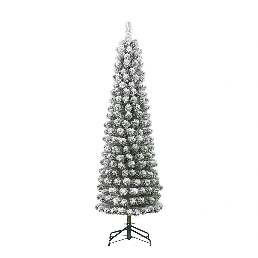 Black Box Kunstkerstboom Charlton Pilar Frosted Groen - Ø58x230 cm