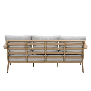 Garden Impressions Chicago 3-zits Loungebank Teaklook - afbeelding 3