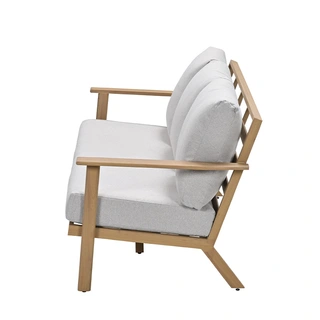 Garden Impressions Chicago 3-zits Loungebank Teaklook - afbeelding 4