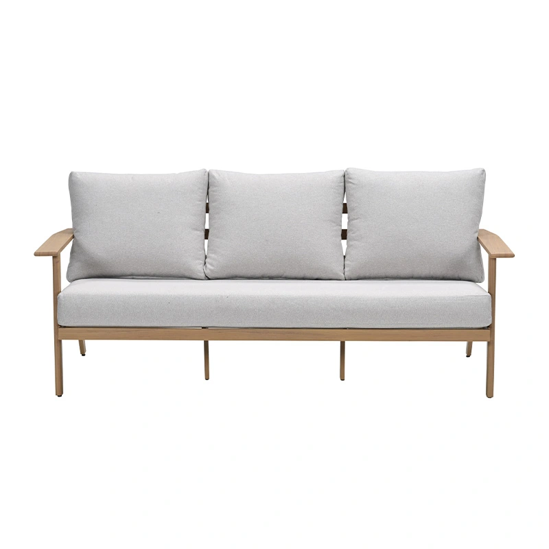 Garden Impressions Chicago 3-zits Loungebank Teaklook - afbeelding 5