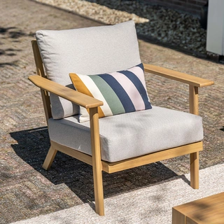 Garden Impressions Chicago Lounge Fauteuil Teaklook - afbeelding 6