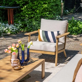 Garden Impressions Chicago Lounge Fauteuil Teaklook - afbeelding 7